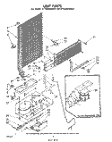 UNIT Diagram and Parts List for ET18JMXMWR1  Whirlpool Refrigerator