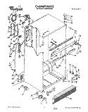 CABINET Diagram and Parts List for ET20NKXXN01  Whirlpool Refrigerator