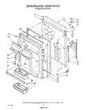 REFRIGERATOR DOOR Diagram and Parts List for ET25DMXVF02  Whirlpool Refrigerator