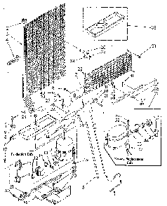 Unit Diagram and Parts List for ET18NKXSN03  Whirlpool Refrigerator