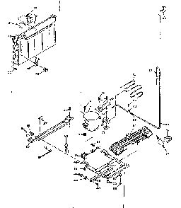 Refrigerator Unit Parts Diagram and Parts List for 106U16G1  Kenmore Refrigerator