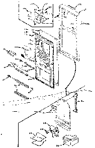 Part Location Diagram of 502618 Maytag Hinge