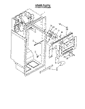 LINER Diagram and Parts List for ET20VMXSW01  Whirlpool Refrigerator