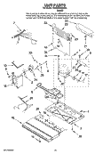UNIT PARTS Diagram and Parts List for GB9SHKXMQ02  Whirlpool Refrigerator