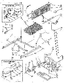 Unit Diagram and Parts List for ET20NKXSM10  Whirlpool Refrigerator
