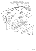 CONTROL Diagram and Parts List for GS6SHAXKQ01  Whirlpool Refrigerator
