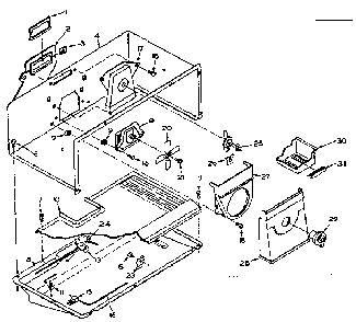 Refrigerator Freezer Parts Diagram and Parts List for 106U16EIM  Kenmore Refrigerator