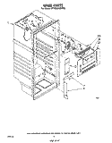 LINER Diagram and Parts List for ET18SCXMWR2  Whirlpool Refrigerator