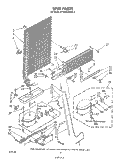 UNIT Diagram and Parts List for ET18SCXRWR1  Whirlpool Refrigerator