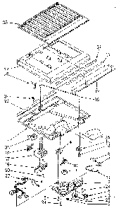 Compartment Separator Diagram and Parts List for ET18NKXSM02  Whirlpool Refrigerator