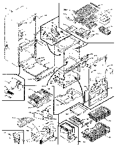 Refrigerator Cabinet Parts Diagram and Parts List for 106M13EL-F  Kenmore Refrigerator
