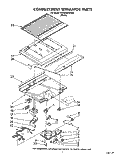 COMPARTMENT SEPARATOR Diagram and Parts List for ET18SKRWW02  Whirlpool Refrigerator