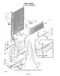UNIT Diagram and Parts List for ET18PKXPWR0  Whirlpool Refrigerator