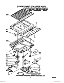COMPARTMENT SEPARATOR Diagram and Parts List for ET18NKYYN01  Whirlpool Refrigerator