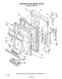 REFRIGERATOR DOOR Diagram and Parts List for ET22DMXVW01  Whirlpool Refrigerator