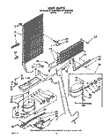 UNIT Diagram and Parts List for ET18HMXXN00  Whirlpool Refrigerator