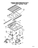 COMPARTMENT SEPARATOR Diagram and Parts List for ET20ZKXXG01  Whirlpool Refrigerator