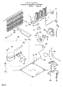 UNIT Diagram and Parts List for ET18NKXFN04  Whirlpool Refrigerator