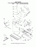 UNIT PARTS Diagram and Parts List for GB2FHDXWB00  Whirlpool Refrigerator