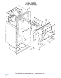 LINER Diagram and Parts List for ET20GMXWN00  Whirlpool Refrigerator