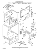 Part Location Diagram of W10336009 Whirlpool COVER