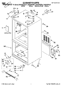 Part Location Diagram of 12827952 Whirlpool TECH SHEET