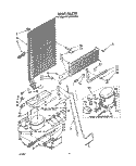 UNIT Diagram and Parts List for ET18ZKXTM01  Whirlpool Refrigerator