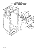 LINER Diagram and Parts List for ET20PKXZW10  Whirlpool Refrigerator