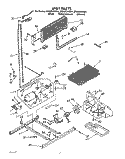 UNIT Diagram and Parts List for ET20ZKXXG01  Whirlpool Refrigerator