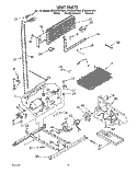 UNIT Diagram and Parts List for ET20ZKXYN01  Whirlpool Refrigerator