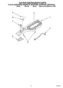 WATER DISPENSER, OPTIONAL Diagram and Parts List for GR2SHTXKS02  Whirlpool Refrigerator