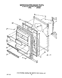 REFRIGERATOR DOOR Diagram and Parts List for ET18HMXWW01  Whirlpool Refrigerator