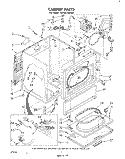 Part Location Diagram of 692437 Whirlpool Panel Front (Coffee)