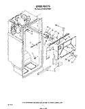 LINER Diagram and Parts List for ET20GKXTN00  Whirlpool Refrigerator