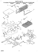UNIT Diagram and Parts List for ET18NKXAW01  Whirlpool Refrigerator