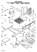 UNIT PARTS Diagram and Parts List for GS6NVEXVS00  Whirlpool Refrigerator