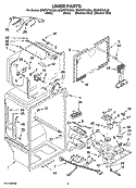 LINER PARTS Diagram and Parts List for GR2FHTXVQ00  Whirlpool Refrigerator