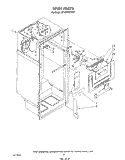 LINER Diagram and Parts List for ET18HMXTN01  Whirlpool Refrigerator