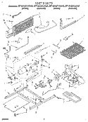 UNIT Diagram and Parts List for ET18NMXAN03  Whirlpool Refrigerator