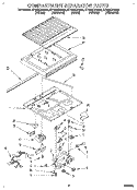 COMPARTMENT SEPARATOR Diagram and Parts List for ET18NKYAN02  Whirlpool Refrigerator