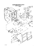 Part Location Diagram of 2150334 Whirlpool OVERLAY