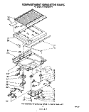 COMPARTMENT SEPARATOR Diagram and Parts List for ET18CKXMWR1  Whirlpool Refrigerator