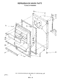 REFRIGERATOR DOOR , LIT/OPTIONAL Diagram and Parts List for ET18AKXSW02  Whirlpool Refrigerator
