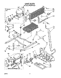 UNIT Diagram and Parts List for ET20PKXTG01  Whirlpool Refrigerator