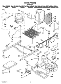 UNIT PARTS Diagram and Parts List for GS6NVEXSS03  Whirlpool Refrigerator