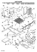 UNIT PARTS Diagram and Parts List for GS6NVEXSB00  Whirlpool Refrigerator