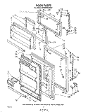 Part Location Diagram of 946549 Whirlpool Tech Sheet