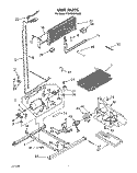 UNIT Diagram and Parts List for ET20GMXXN00  Whirlpool Refrigerator