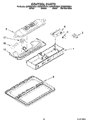 CONTROL PARTS Diagram and Parts List for GC5SHEXNQ04  Whirlpool Refrigerator
