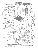 UNIT Diagram and Parts List for GS6SHAXLS02  Whirlpool Refrigerator